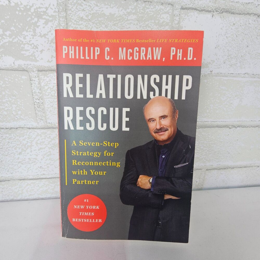 Relationship Rescue Dr Phil Phillip McGraw Paperback Self Help Marriage Book